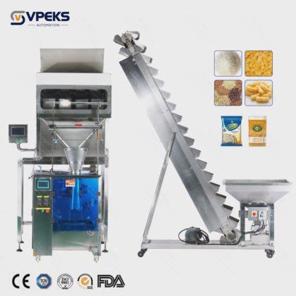 Vpeks Automated Granule And Nut Packing With High Precision Linear