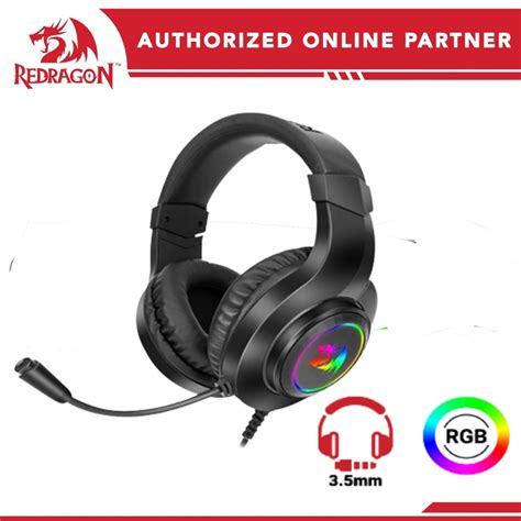 Redragon Hylas H Rgb Gaming Headset Black Shopee Philippines