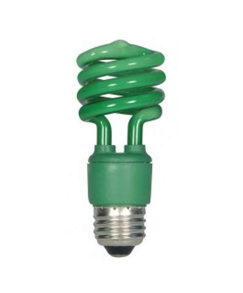 Satco S Satco Watt Cfl Green Volt T Mini Spiral Watt