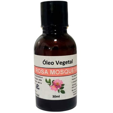 Óleo Vegetal de Rosa Mosqueta Puro Prensado a Frio Extra Virgem 30ml