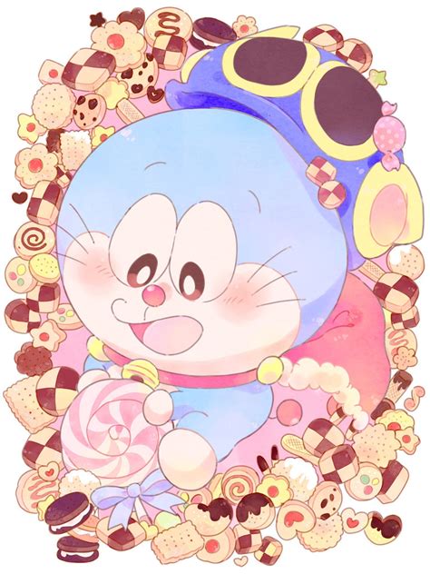 Yêu Thích Love Cute Doraemon And Dorami Chibi Nhí Nhảnh