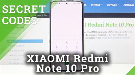 Secret Codes For Xiaomi Redmi Note Pro Hidden Options Youtube