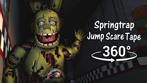 360° Springtrap Jump Scare Tape Five Nights At Freddys 3 Sfm Vr