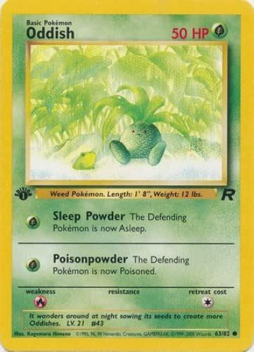 Oddish Card