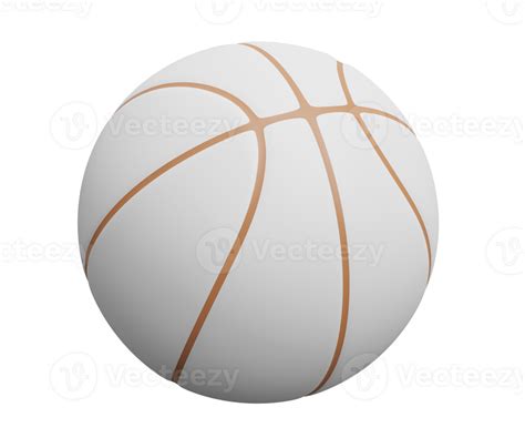 White Basketball Ball Sport Equipment 31106682 Png