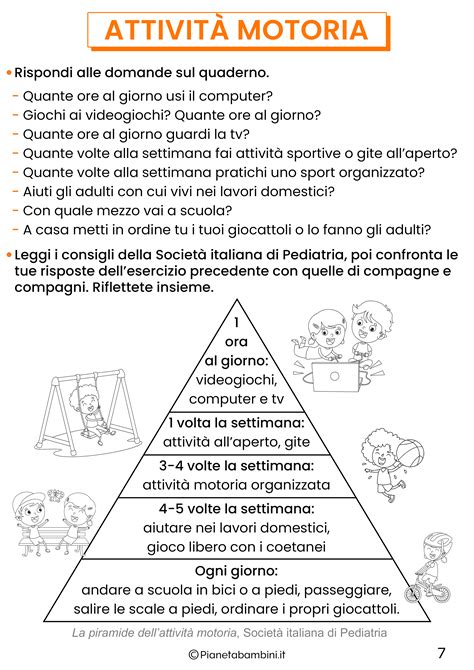 Educazione Alla Salute Schede Didattiche Per La Scuola Primaria