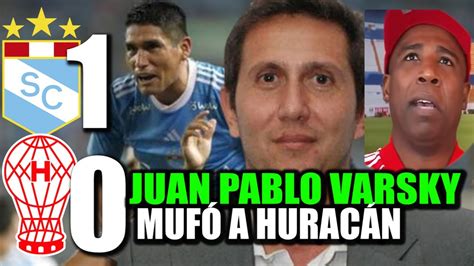 La Soberbia De Varsky Muf A Hurac N Y Clasific Sporting Cristal Con