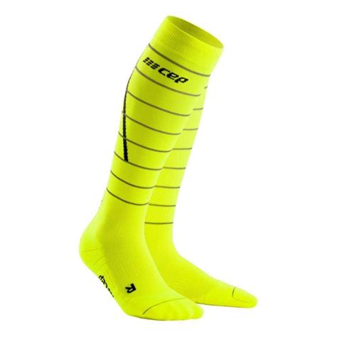 Cep Reflective Compression Socks Damen Neon Yellow Online Kaufen Lauf