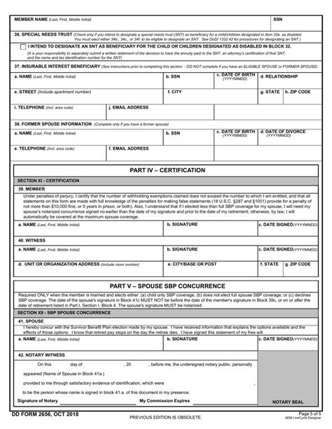 Dd Form Printable For Use By Uniformed Services