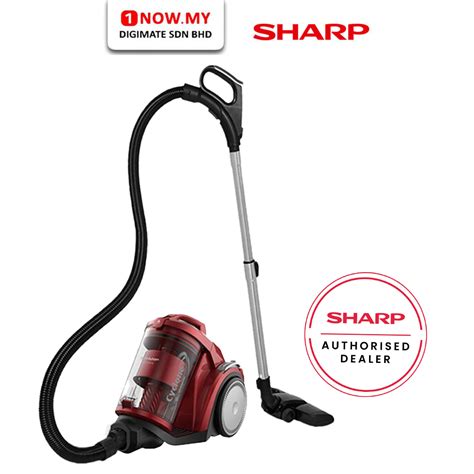 Sharp W L Cyclone Action Vacuum Cleaner Ecc R Bagless Hassle