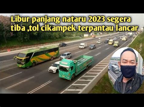 Jelang Libur Panjang Nataru 2023 Tol Jakarta Cikampek Terpantau Masih