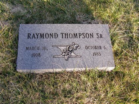 Raymond Thompson Sr 1908 1983 Find A Grave Memorial