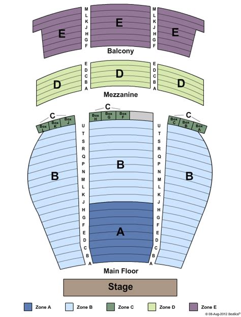 Playhouse Square Cleveland State Theatre Seating Chart - Bios Pics