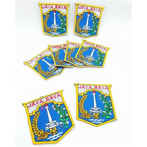 Jual Logo Bordir Jaya Raya Emblem Bordir Badge Bordir Jaya Raya