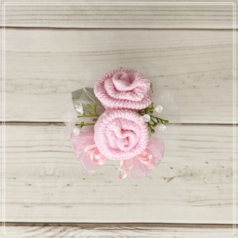 Baby Sock Corsage Mom To Be Shower Grandma To Be Shower Etsy