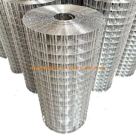 6X6 10X10 Concrete Reinforcement Wire Mesh Welded Wire Mesh In Roll