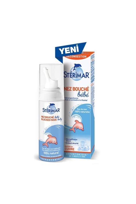 Sterimar Baby Blocked Nose Hipertonik Sprey 50 Ml Fiyatı Yorumları