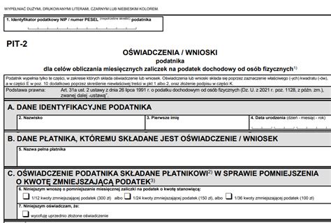 Obja Nienia Ministerstwa Finans W Do Pit Na Rok Pit Pl