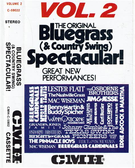 The Original Bluegrass And Country Swing Spectacular Volume 2