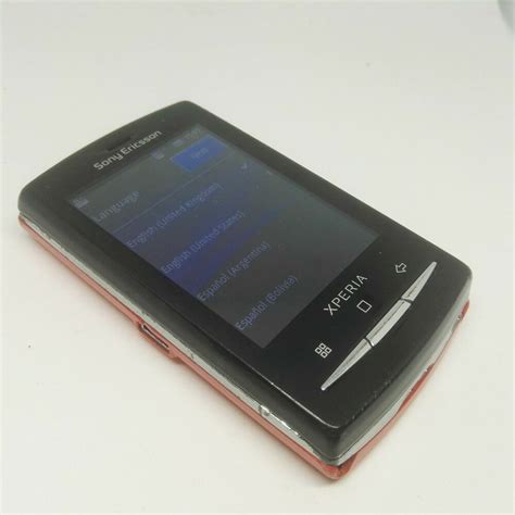 SONY ERICSSON XPERIA X10 MINI PRO U20i RED UNLOCKED GOOD CONDITION