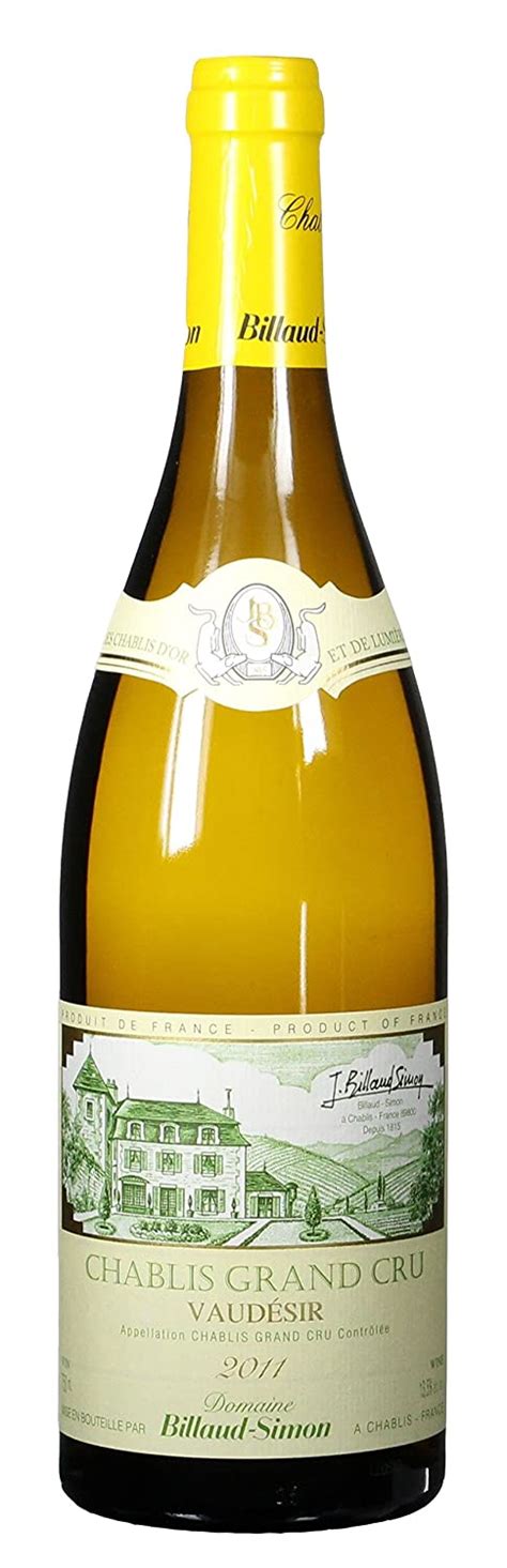 Domaine Billaud Simon Vaudesir Chablis Ml At Amazon S Wine Store