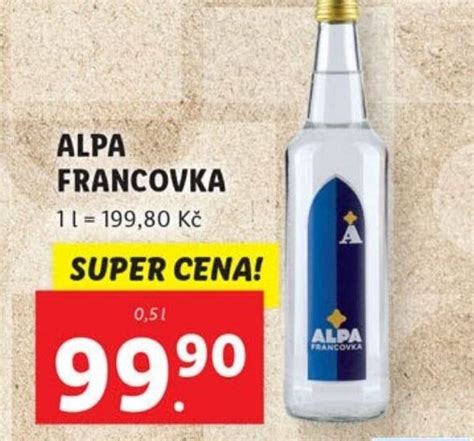 Alpa Francovka Nab Dky V Lidl