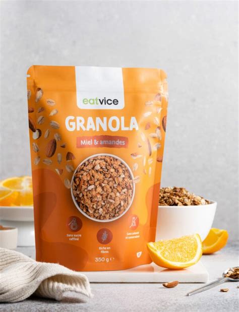 Granola Miel And Amandes Eatvice