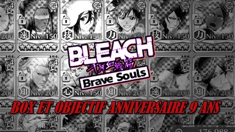 Pr Sentation De Mon Compte Pour Les Ans De Bleach Brave Souls Youtube