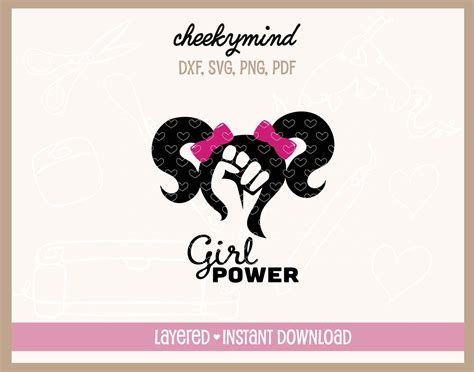 Girl Power Girl Power Logo Girl Power Svg Girl Boss Girl Etsy