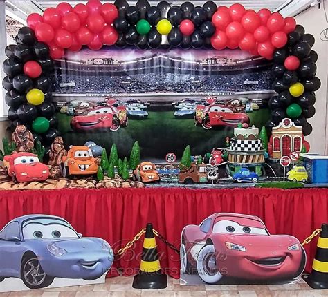 Aluguel Decoração Infantil Carros Festa Infantil Cars Bella Festas