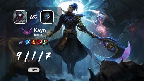 Kayn Jungle Vs Kindred EUW Master Patch 13 11 YouTube