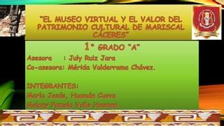 Museo Virtual Los Pinchudos De Juanjui Pptx Descarga Gratuita