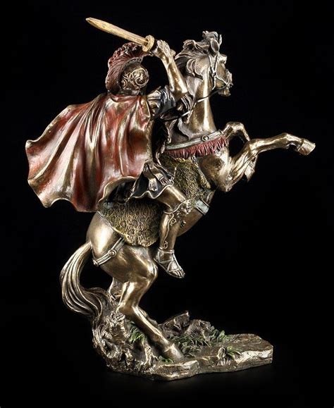 Alexander der Große Figur mit Pferd Veronese