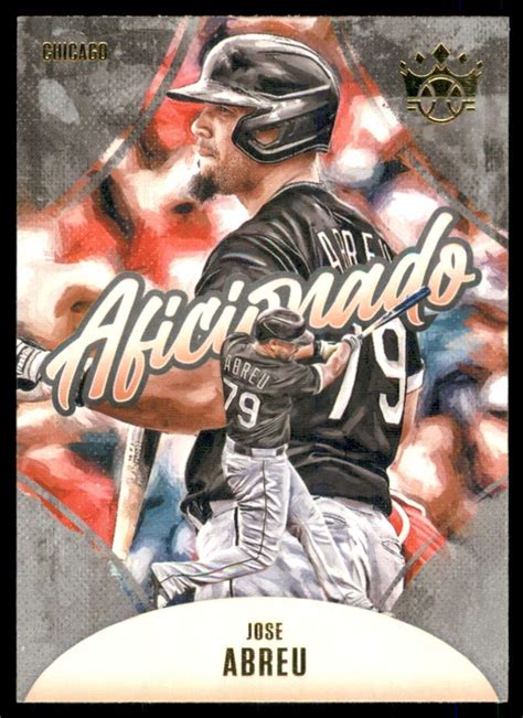 2021 Diamond Kings Aficionado Chicago White Sox Baseball Card 6 Jose