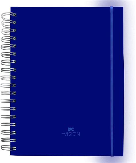 Dac Caderno Universit Rio Smart Vision Azul Mat Rias Folhas