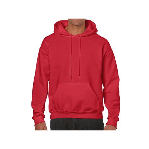 Gildan 18500 Unisex Heavy Blend Hooded Sweat Red 1890