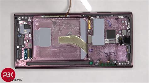 Samsung Galaxy S22 Ultra Disassembly Teardown Repair Video Review 科技视频 搜狐视频