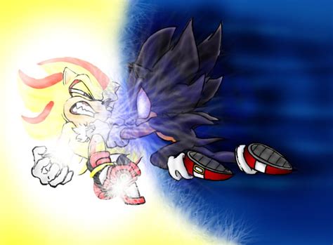 D S Sonic Vs S Shadow By Frankyding90 On Deviantart