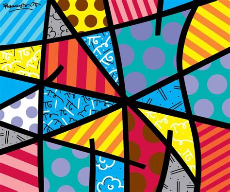 Pin By Aiyumi On Abstract Art By Romero Britto Britto Art Abstract