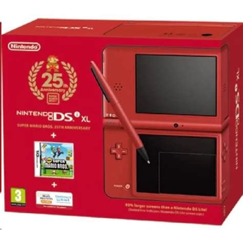 Console Nintendo Dsi Xl Rouge 25th Anniversaire Super Mario Bros