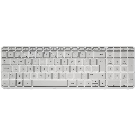 Teclado Compatível HP 15 e003sg 15 e003sh Branco ABNT