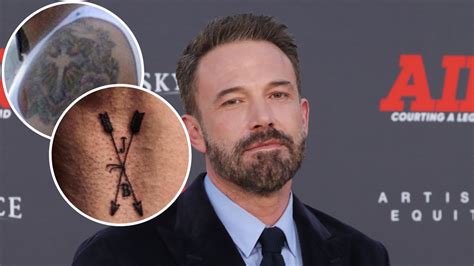 Ben Affleck Tattoos Pictures Of His Body Ink Photos Life And Style