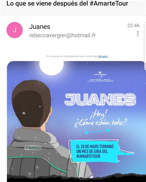 Rebeccavergier On Twitter Juanes Siempre Es Una Alegria Recibir