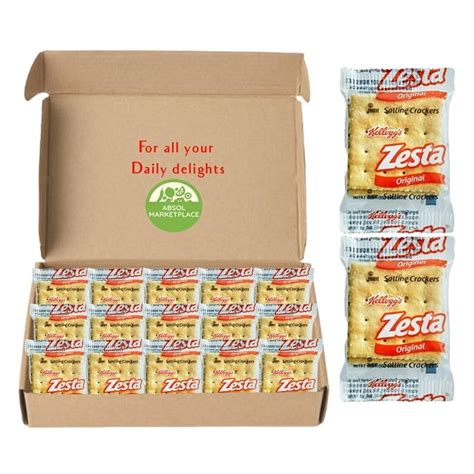 Zesta Saltine Crackers Single Serve Packets Pack Of Each