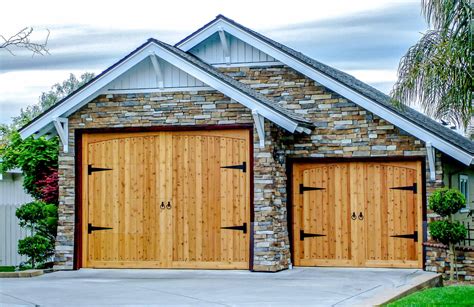 Custom Wood Carriage Garage Door Design | Right Way Garage Doors