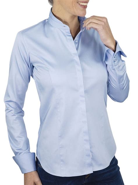 Chemise Femme Col Mao Celia Bleu Kiabi 5500€