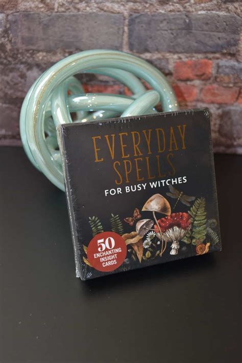 Everyday Spells For Busy Witches The Crystal Apothecary Co