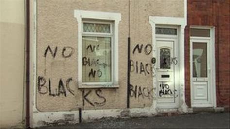 Racist Graffiti Scrawled On House In East Belfast Bbc News