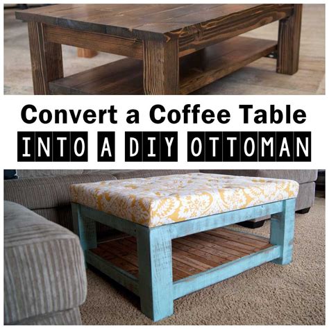 Diy Ottoman Guide Diy Ottoman Coffee Table Ottoman Table