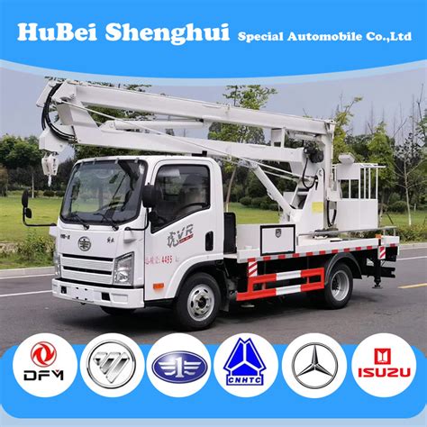 China M Lifting High Altitude Operation Truck Hydraulic Man Lift